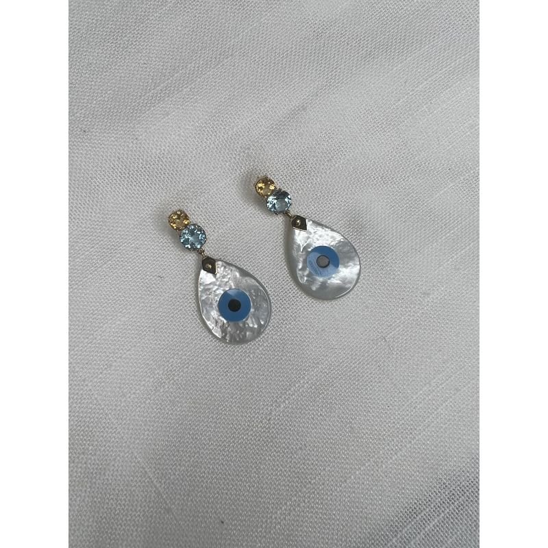 Brinco Pedras Preciosas