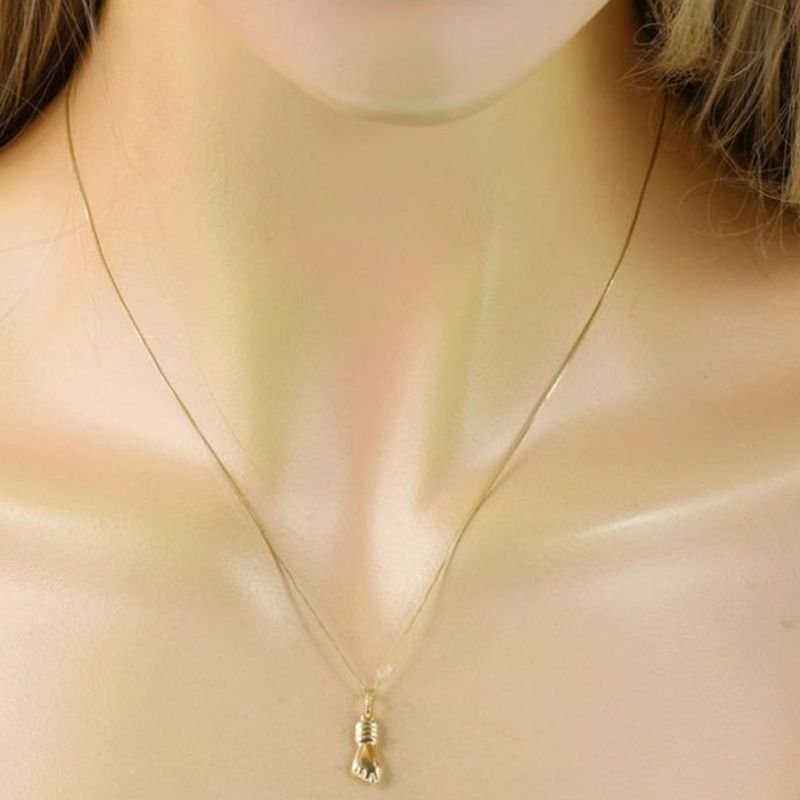 Pingente Figa Ouro 18k